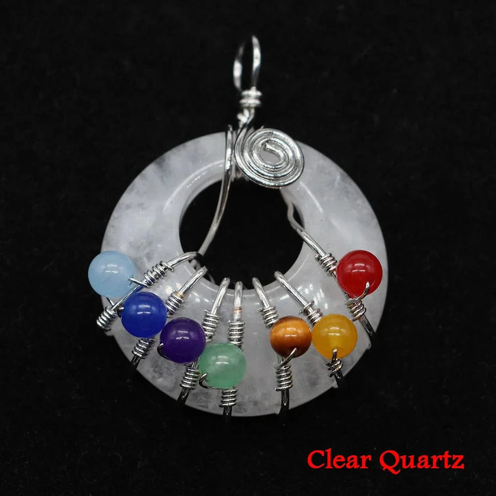 7 Chakra Pendant Necklace