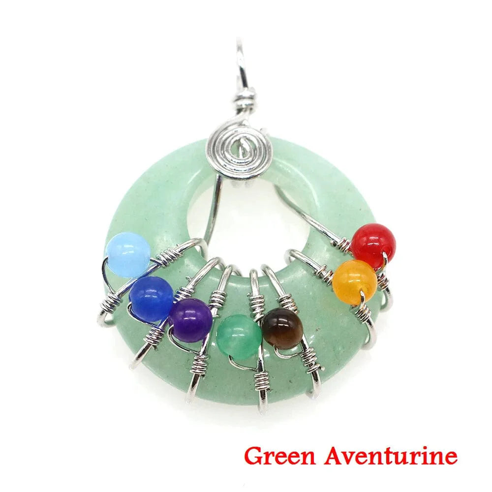 7 Chakra Pendant Necklace