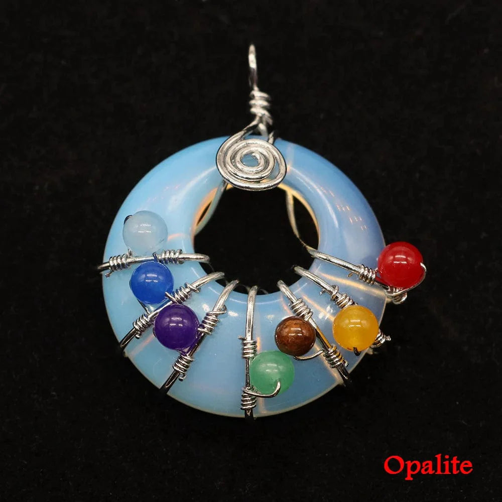 7 Chakra Pendant Necklace