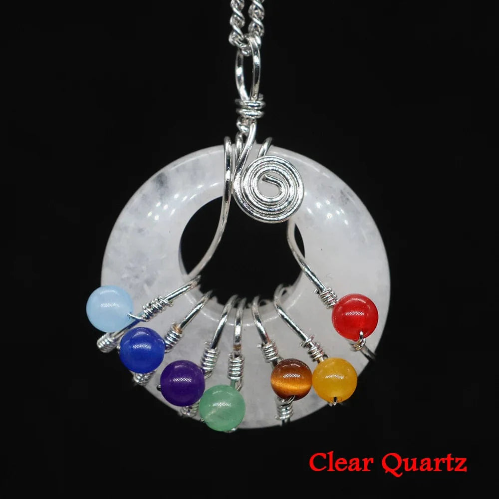 7 Chakra Pendant Necklace