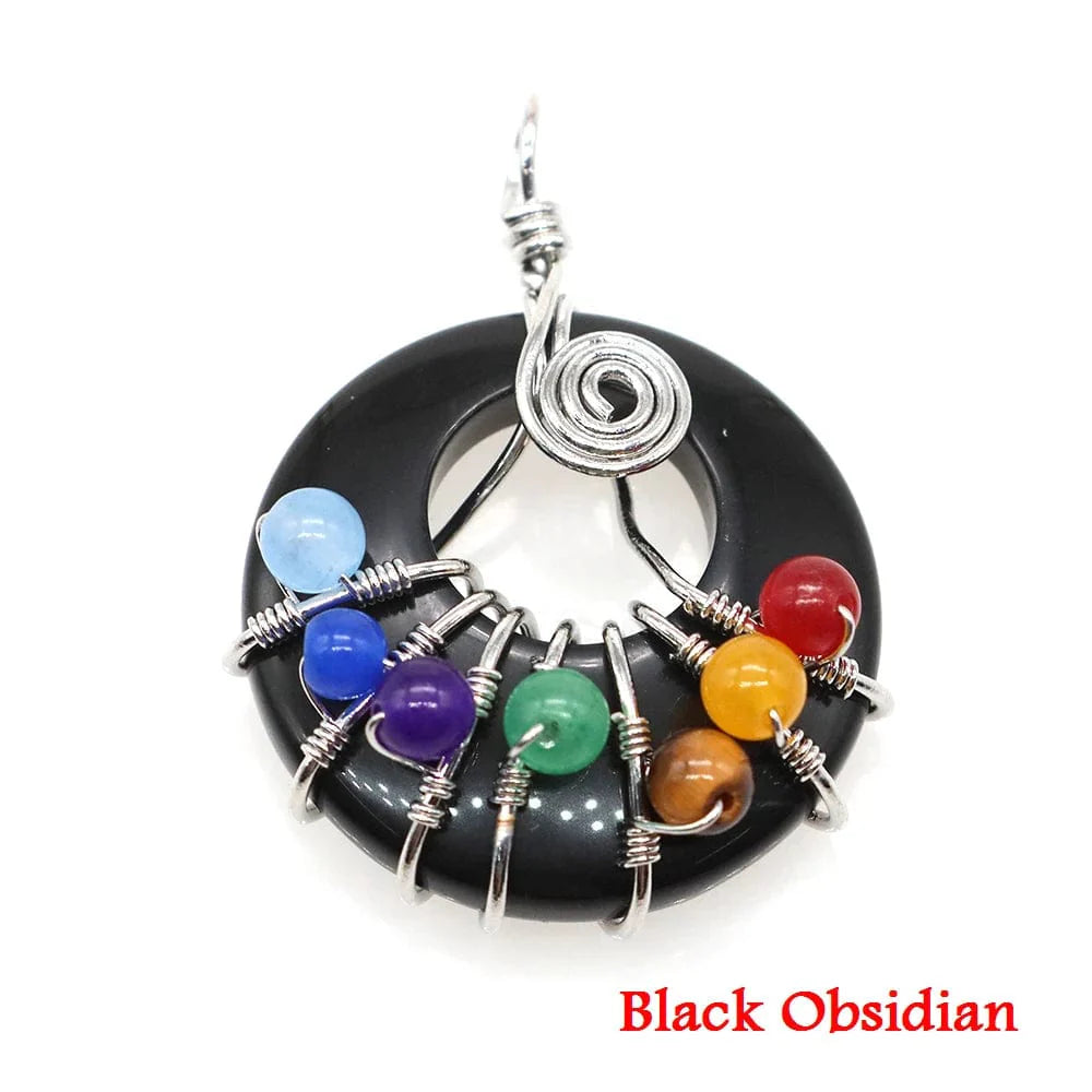 7 Chakra Pendant Necklace