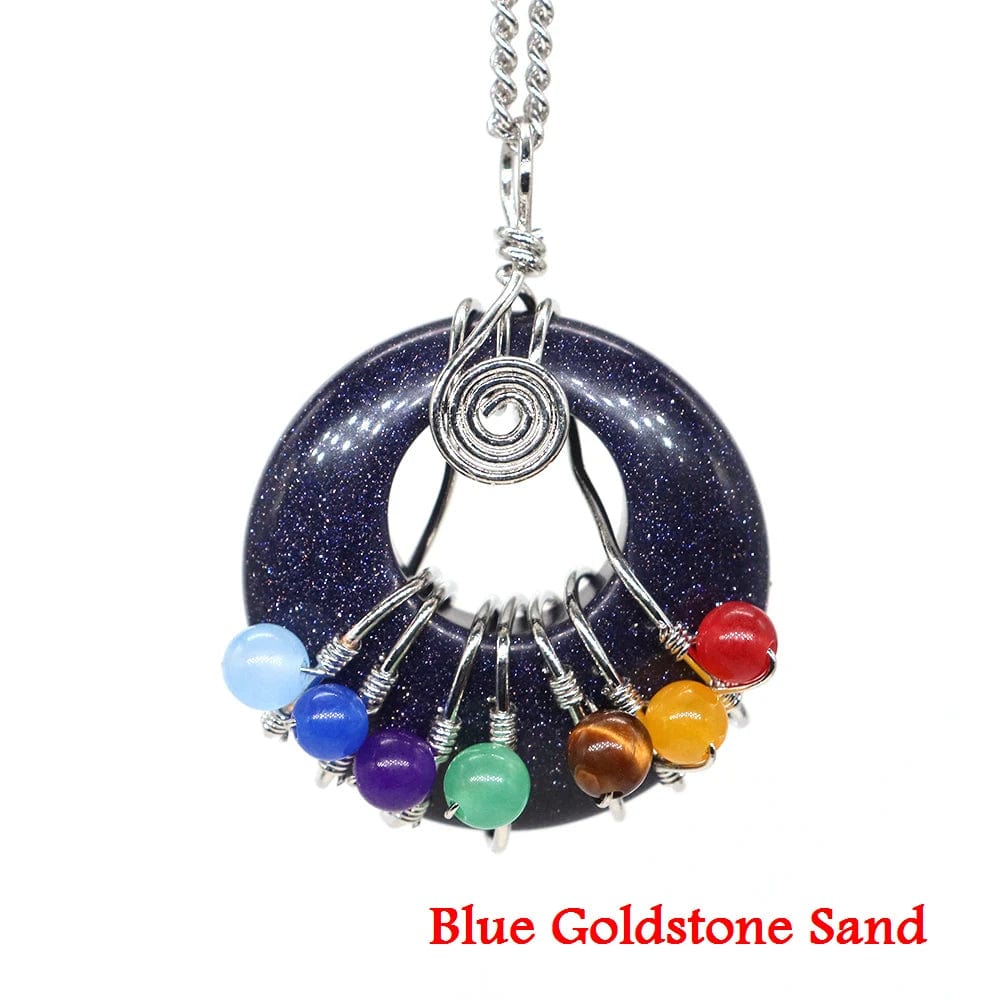 7 Chakra Pendant Necklace
