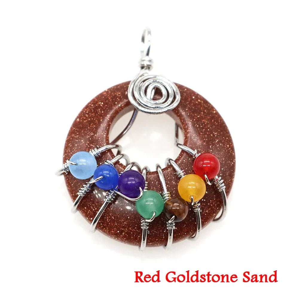 7 Chakra Pendant Necklace