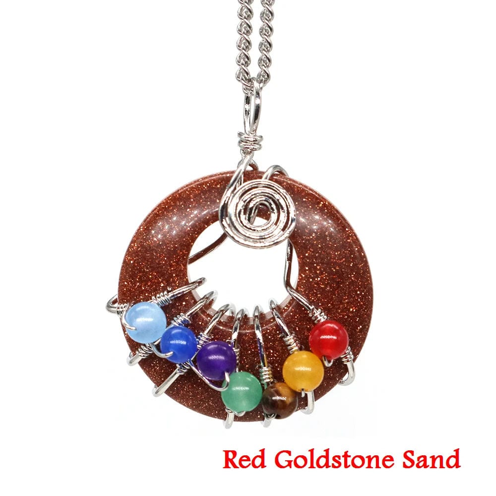 7 Chakra Pendant Necklace