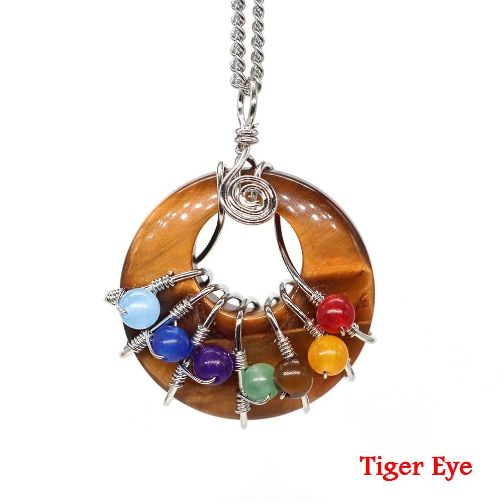 7 Chakra Pendant Necklace