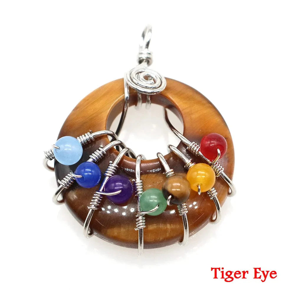 7 Chakra Pendant Necklace