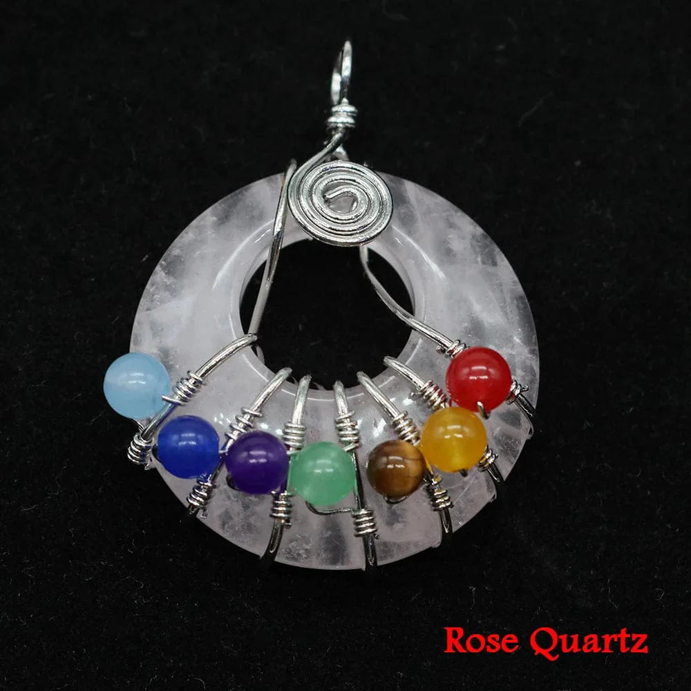 7 Chakra Pendant Necklace