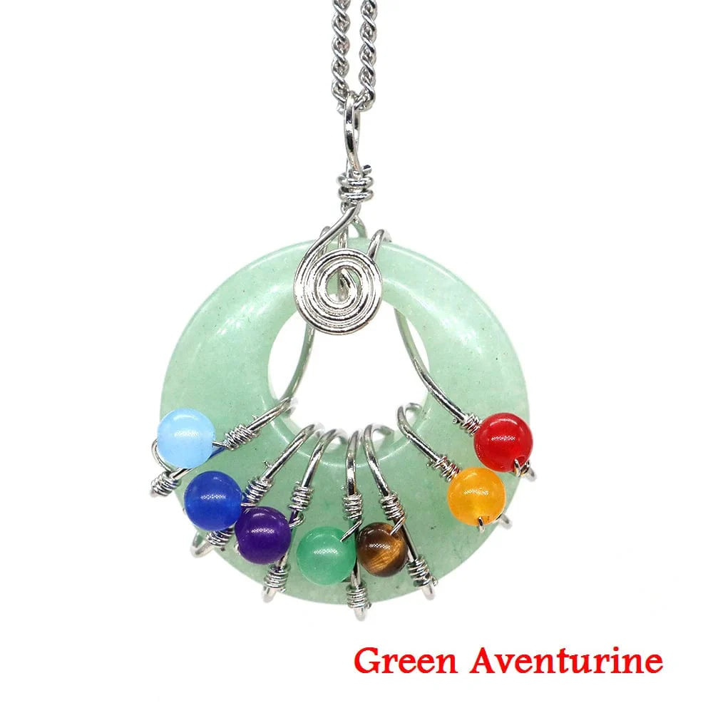 7 Chakra Pendant Necklace