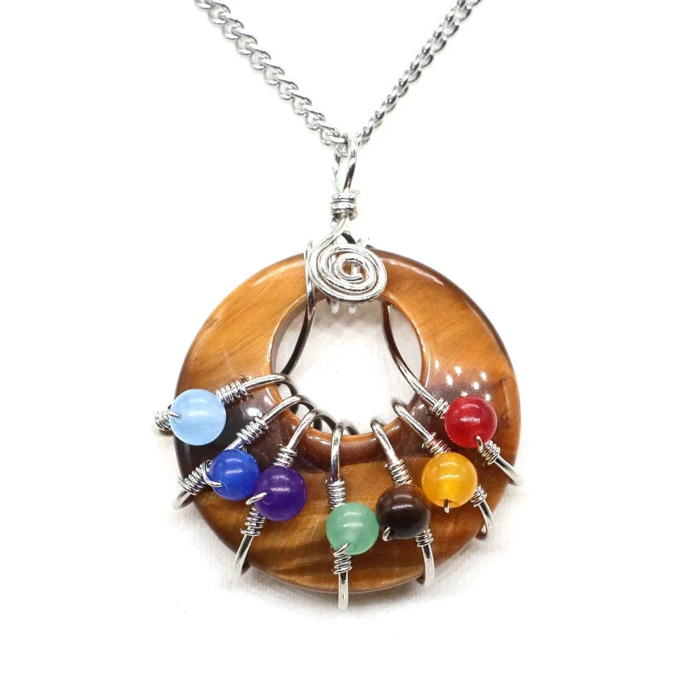 7 Chakra Pendant Necklace