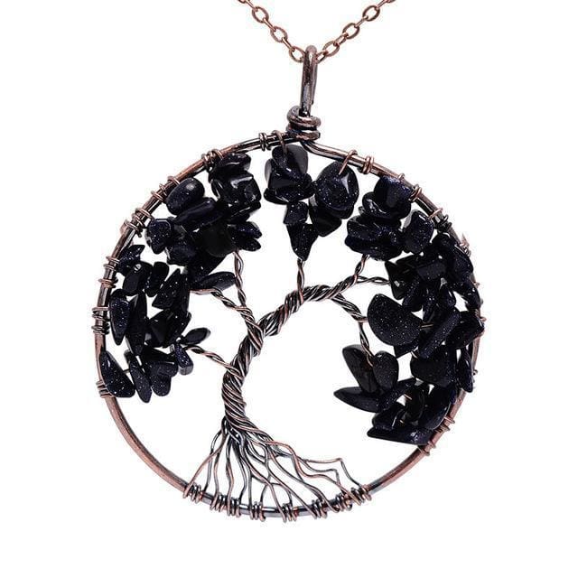 7 Chakra Tree of Life Necklace