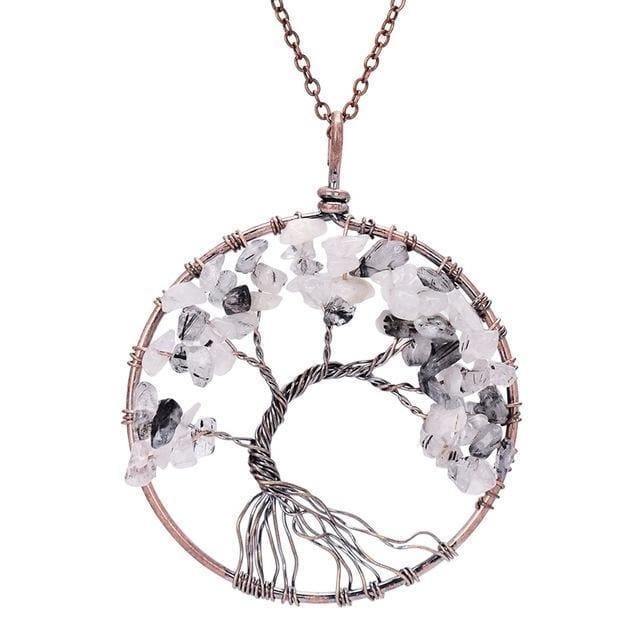 7 Chakra Tree of Life Necklace