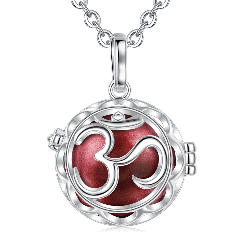Aum Buddha Pendant Necklace
