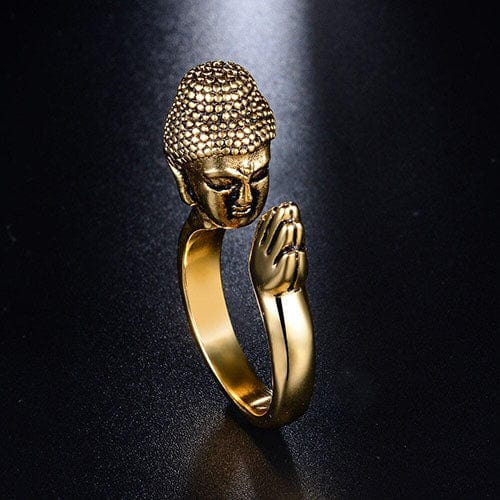 Buddha Gold Ring
