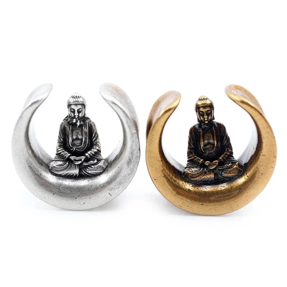 Buddha Semicircle Earrings