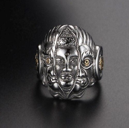 Buddhist Mantra Ring