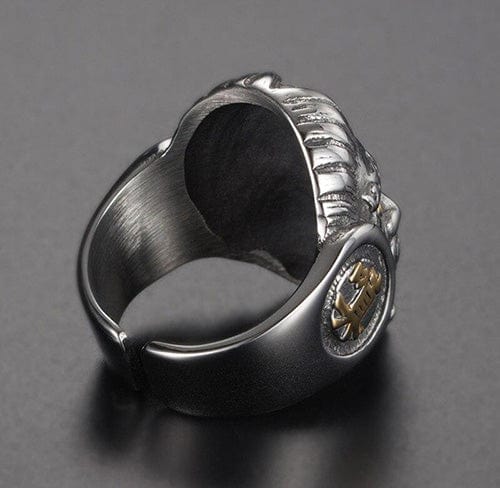 Buddhist Mantra Ring