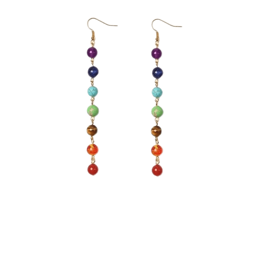 Chakra Bead Earrings