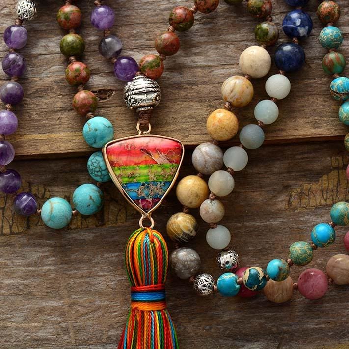 Chakra Bead Necklace