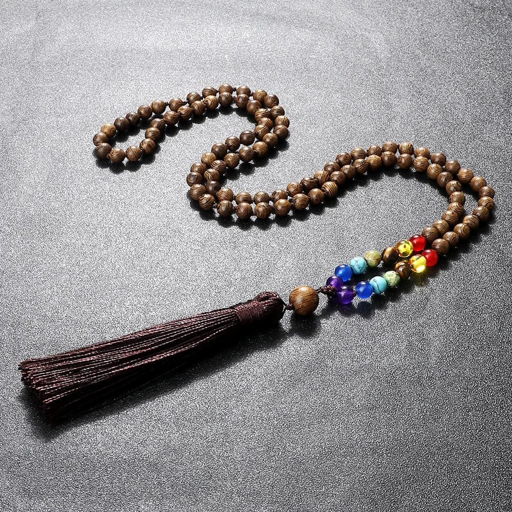 Chakra Beaded Necklace