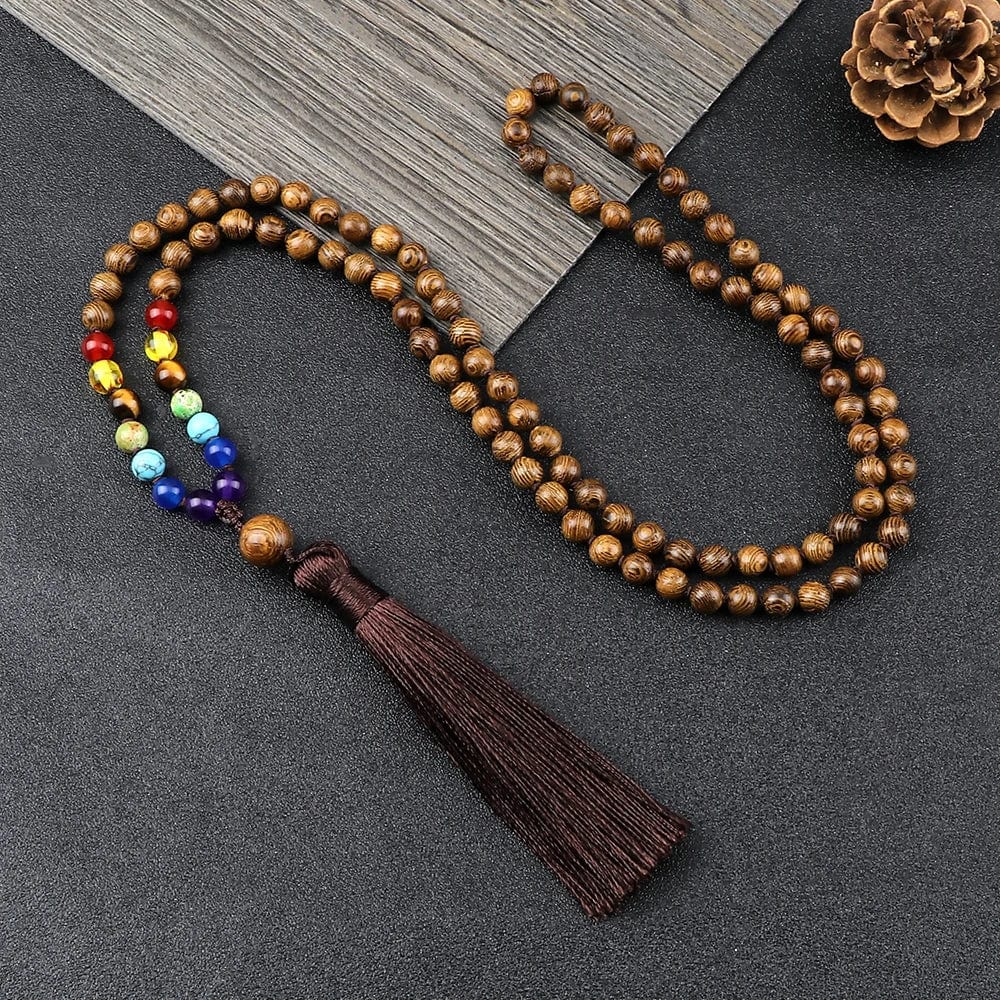 Chakra Beaded Necklace