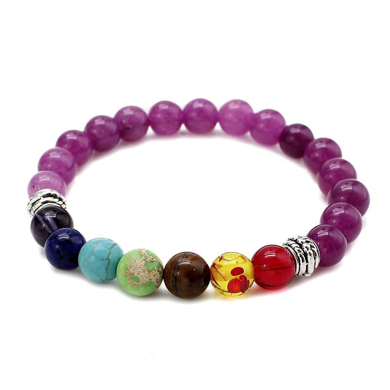 Chakra Bracelet Buddha Charm