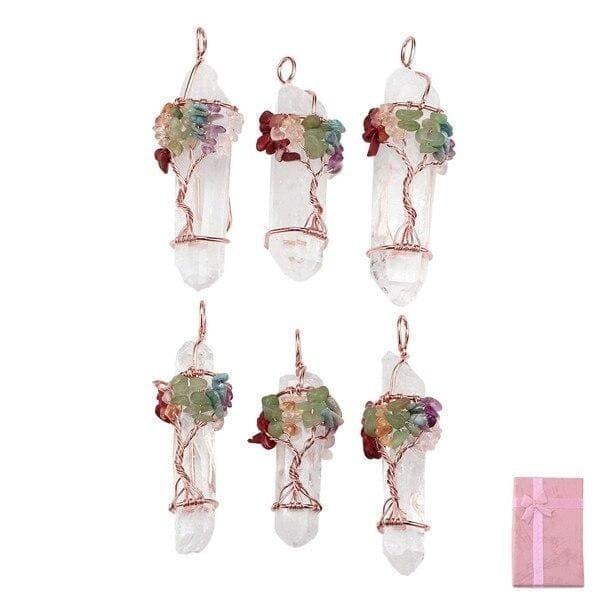 Chakra Crystal Necklace