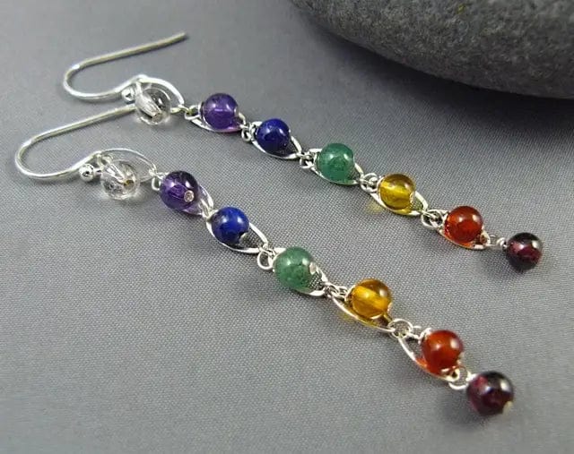 Chakra Design Earrings