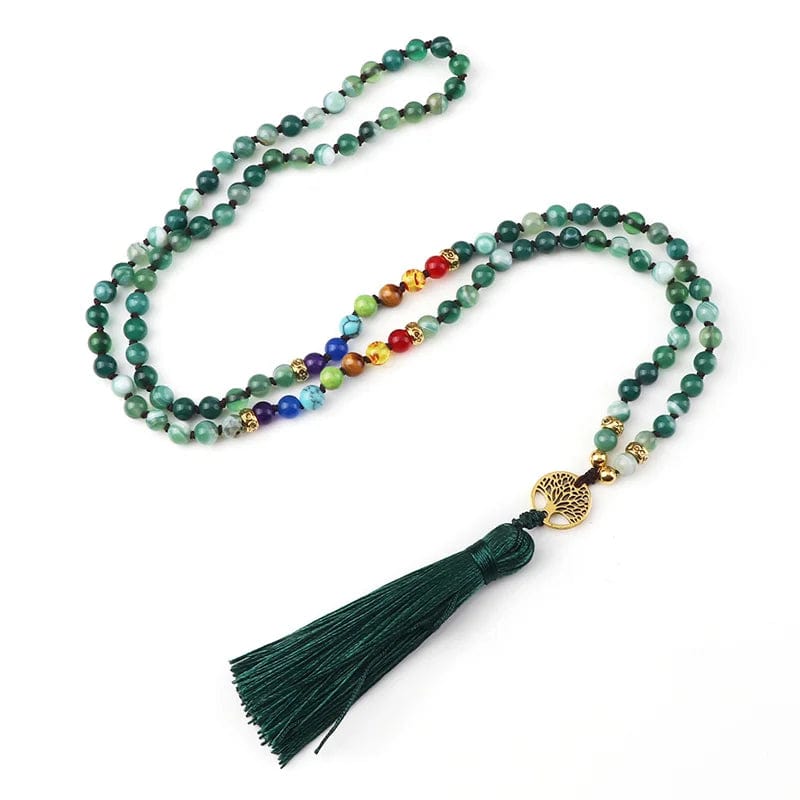 Chakra Mala Bead Necklace