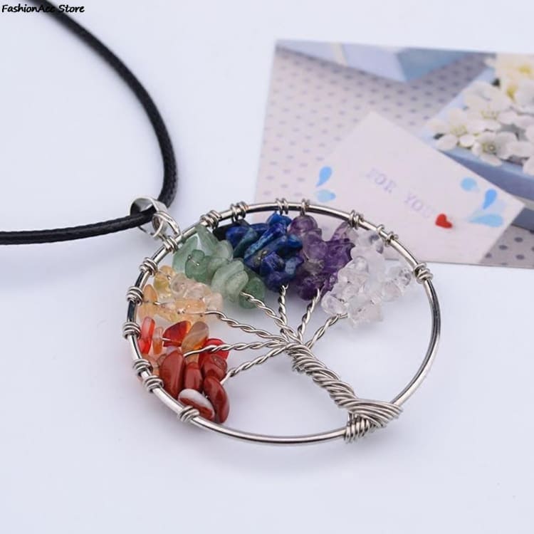 Chakra Tree of Life Necklace