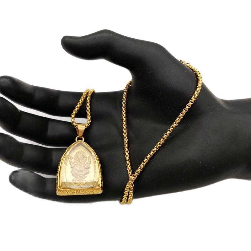 Ganesh Pendant Gold