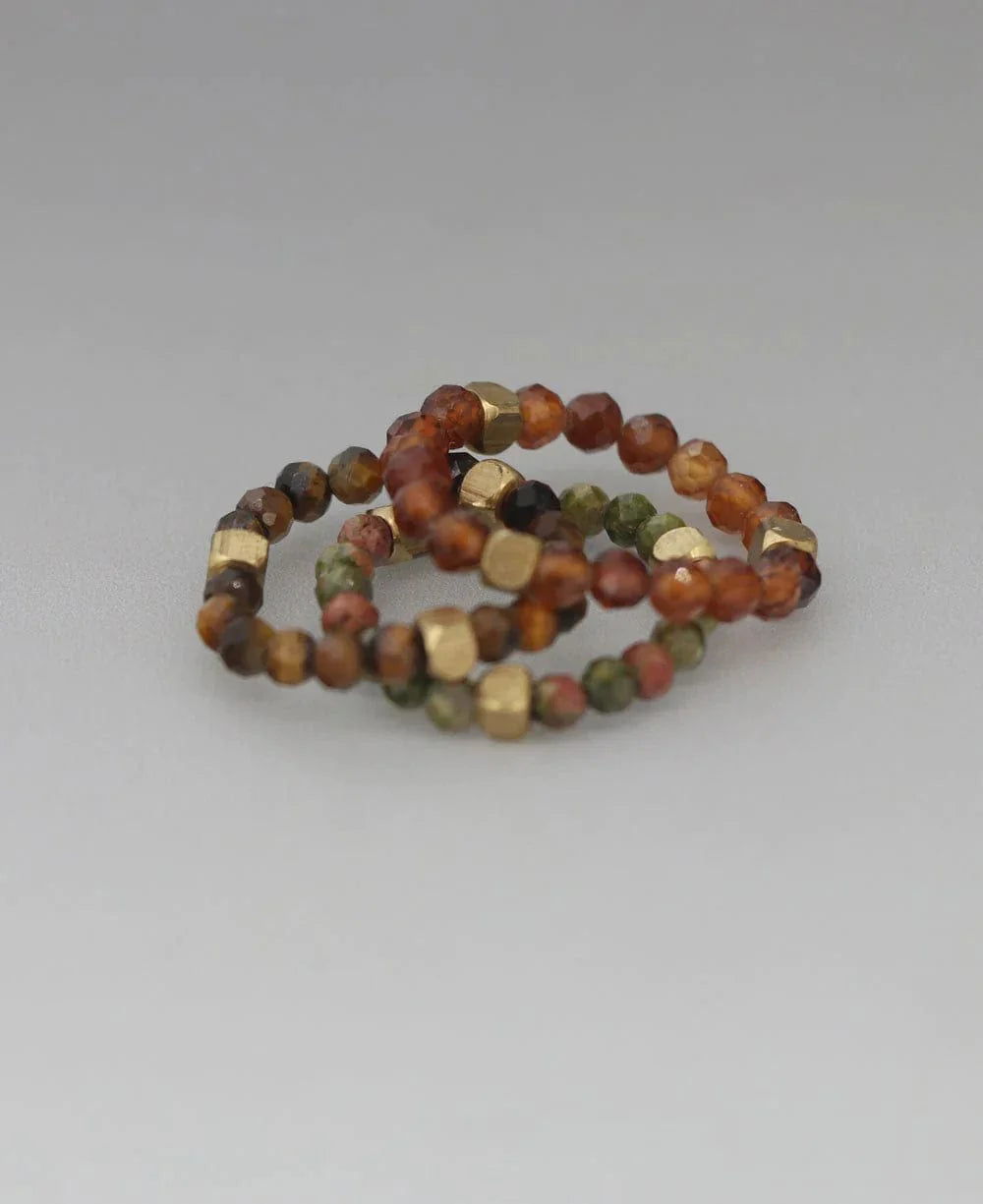 Gemstone Ring Sets