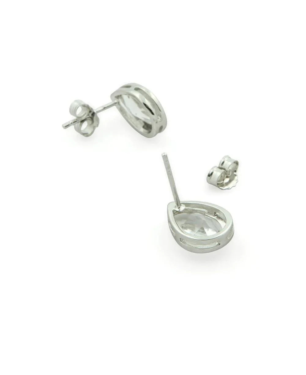 Gemstone Stud Earrings