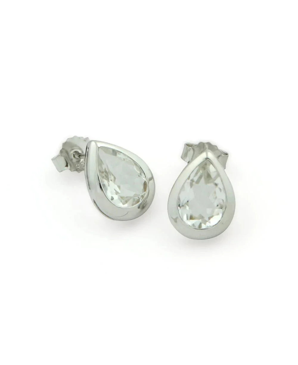 Gemstone Stud Earrings