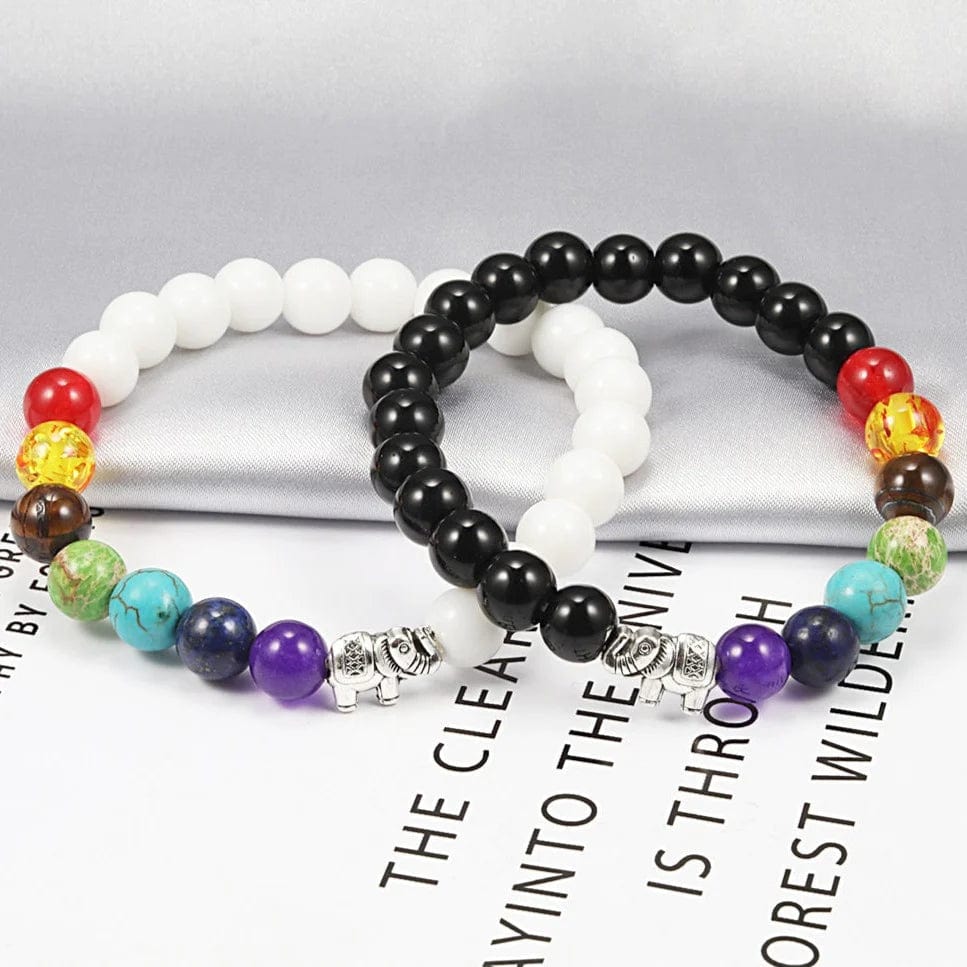 Howlite Chakra Bracelet