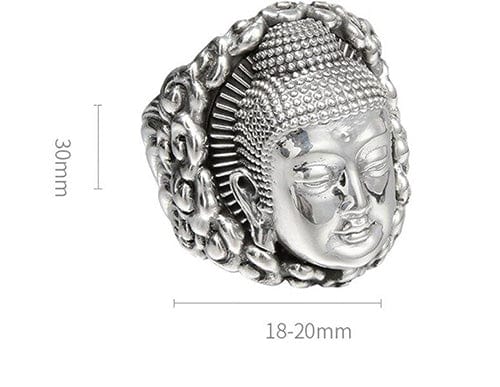 Mens Buddha Ring