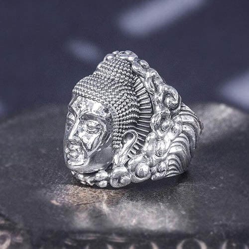 Mens Buddha Ring