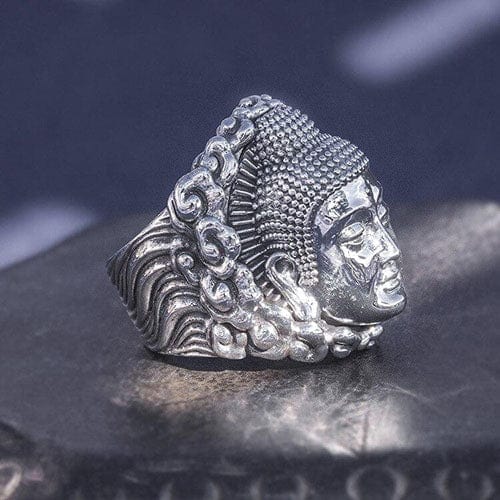 Mens Buddha Ring