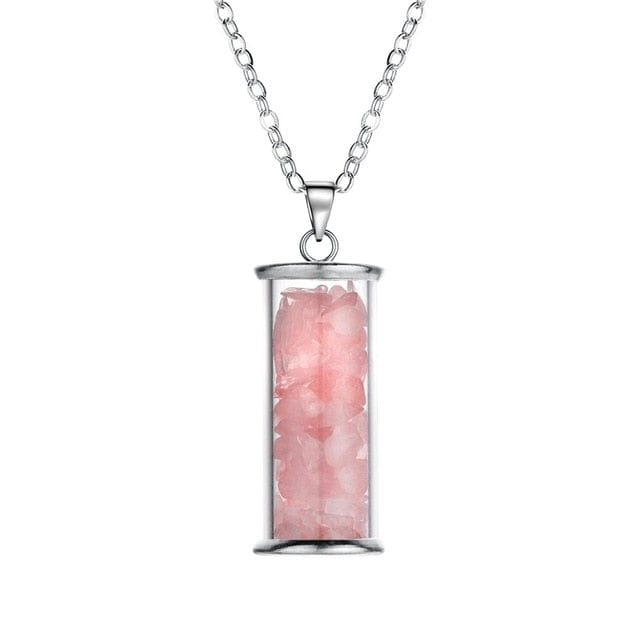 Pink Gemstone Necklace