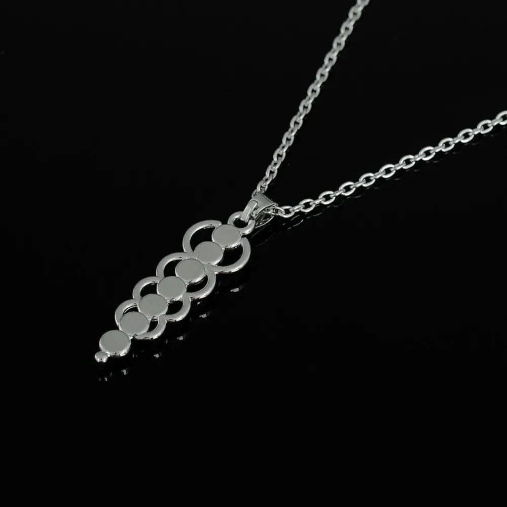 Silver Chakra Necklace