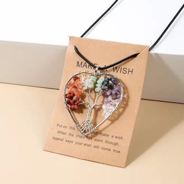 Tree of Life Necklace Chakra
