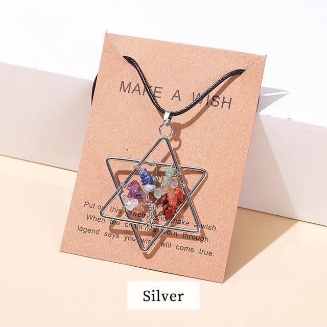 Tree of Life Necklace Chakra