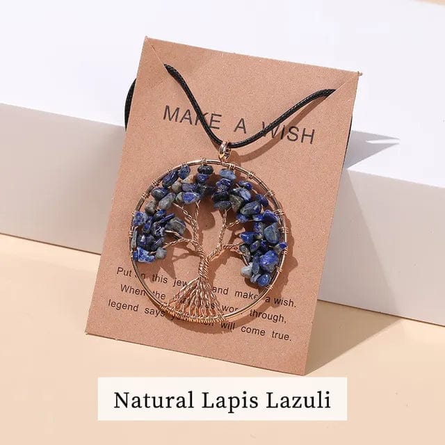 Tree of Life Necklace Chakra