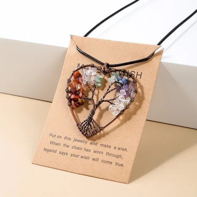 Tree of Life Necklace Chakra