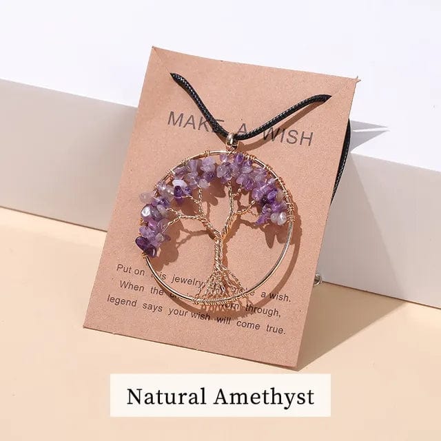 Tree of Life Necklace Chakra