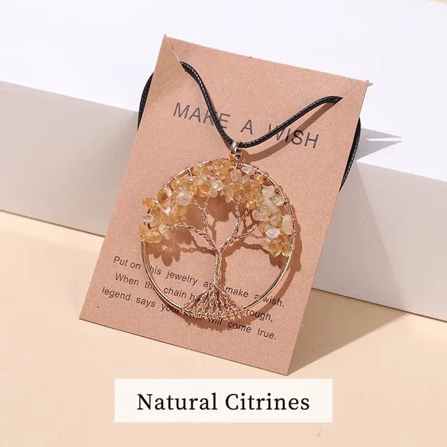 Tree of Life Necklace Chakra