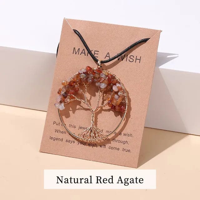 Tree of Life Necklace Chakra
