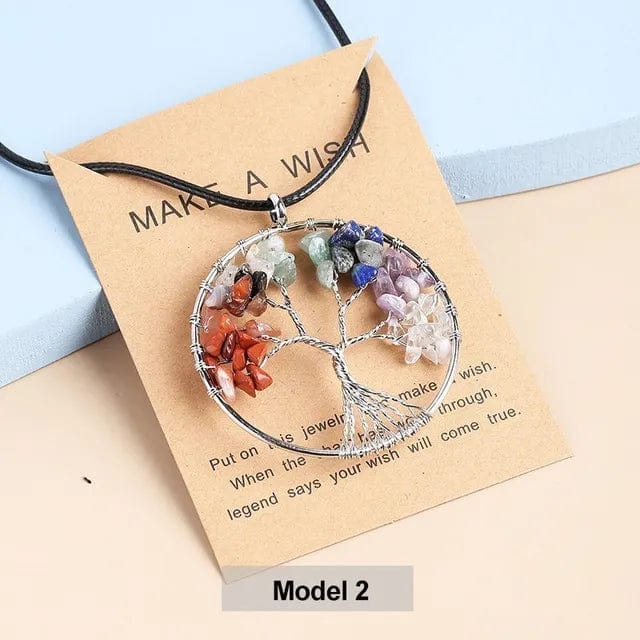 Tree of Life Necklace Chakra