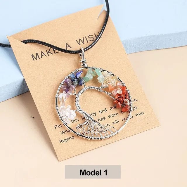 Tree of Life Necklace Chakra