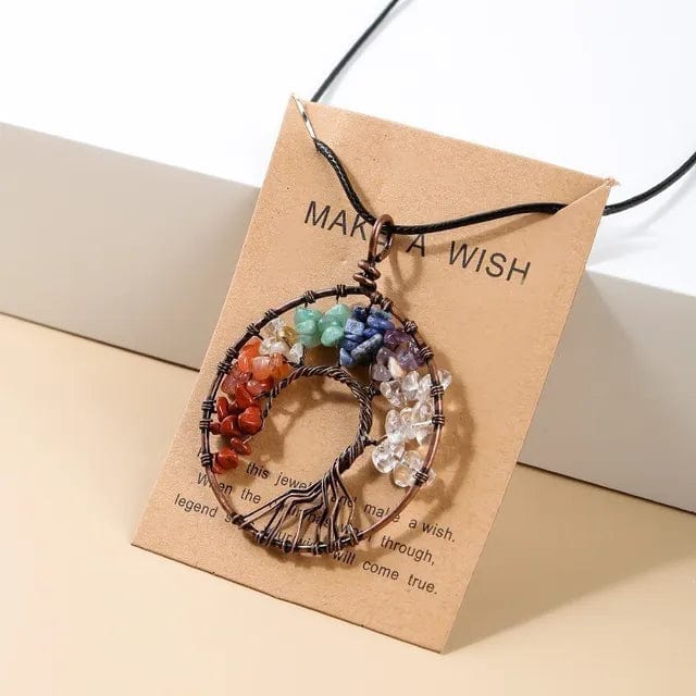 Tree of Life Necklace Chakra