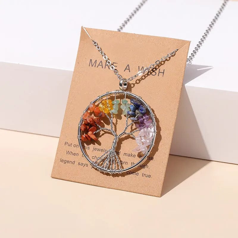 Tree of Life Necklace Chakra